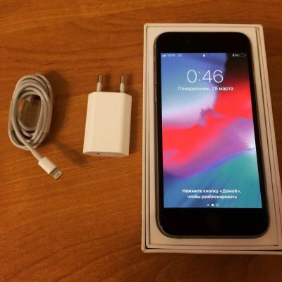 Лот: 13440225. Фото: 1. iPhone 6 64gb Space gray РСТ. Смартфоны