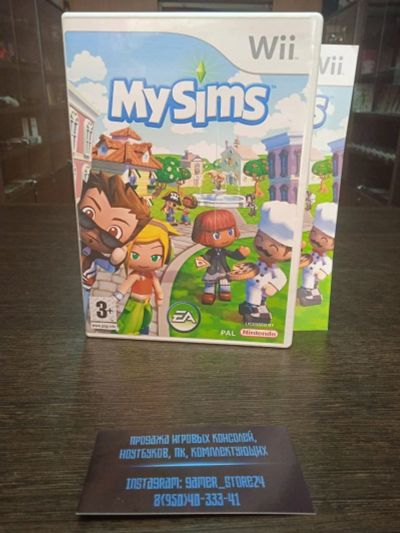 Лот: 16960481. Фото: 1. My Sims. Лицензионный диск Nintendo... Игры для консолей
