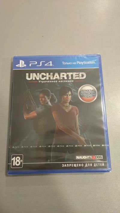 Лот: 20296661. Фото: 1. Uncharted 4 Lost Legacy (Утраченное... Игры для консолей