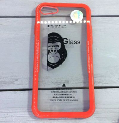 Лот: 12302408. Фото: 1. Чехол Gorilla Glass со вставкой... Чехлы, бамперы