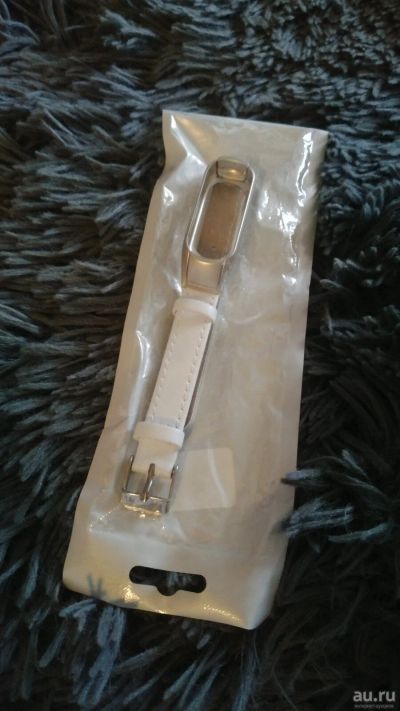 Лот: 18180550. Фото: 1. Ремешок Xiaomi Mi Band 3 (кожа... Смарт-часы, фитнес-браслеты, аксессуары
