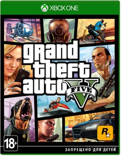 Лот: 15316310. Фото: 1. Gta5 xbox one (обмен ). Игры для консолей