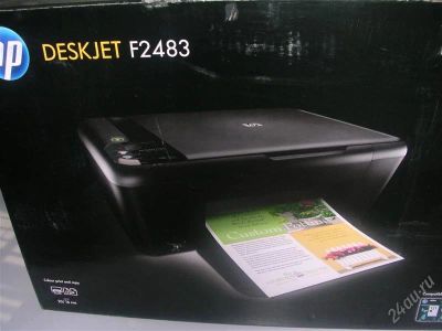 Лот: 1883306. Фото: 1. МФУ принтер-сканер-копир HP DJ... Струйные принтеры