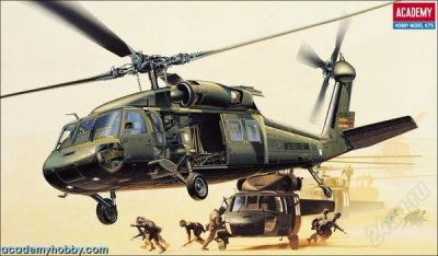 Лот: 2301716. Фото: 1. UH60L black Hawk 1\35. Авиамоделизм
