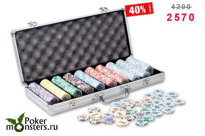 Лот: 5343526. Фото: 1. Набор для покера Евро (Euro) 500... Настольные игры, карты