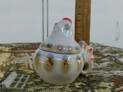 Лот: 16197959. Фото: 1. Статуэтка Курица,Курочка,фарфор... Фарфор, керамика