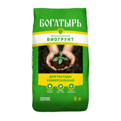 Лот: 24692131. Фото: 1. Грунт Богатырь, для рассады, 5... Грунты, удобрения