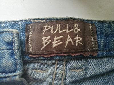 Лот: 11665450. Фото: 1. Джинсовые шорты Pull&Bear. Брюки, шорты