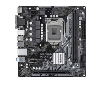 Лот: 17688745. Фото: 1. Материнская плата ASRock H510M-HDV. Материнские платы