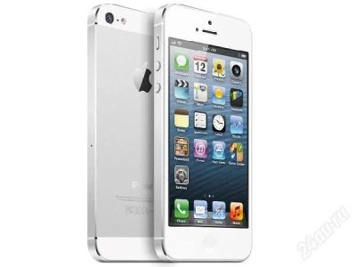Лот: 2554198. Фото: 1. Apple iPhone 5 Белый / White... Смартфоны