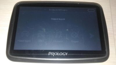 Лот: 10376724. Фото: 1. Навигатор Prology iMAP-550AG с... Видеорегистраторы,  радар-детекторы, системы парковки