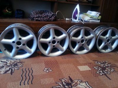 Лот: 4377047. Фото: 1. Литье R15 4x114.3 ET45. Комплект... Диски