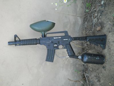 Лот: 5894619. Фото: 1. Tippman Bravo One. Пейнтбол, страйкбол