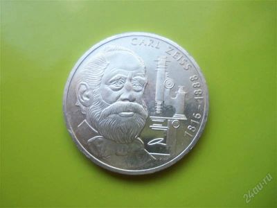 Лот: 1989281. Фото: 1. 10 марок 1988 г. ФРГ, Карл Цейсс... Германия и Австрия