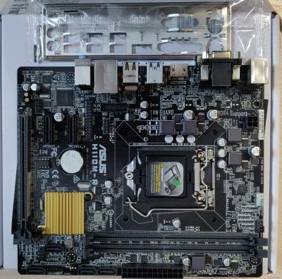 Лот: 18169652. Фото: 1. Материнская плата ASUS H110M-K... Материнские платы