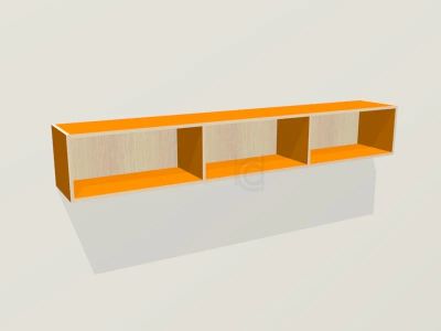 Лот: 10951791. Фото: 1. Антресоль-2. Цвет: оранж. Шкафы, стеллажи, комоды