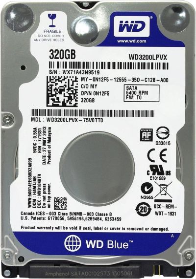 Лот: 16295918. Фото: 1. Новый жесткий диск Western Digital... Жёсткие диски