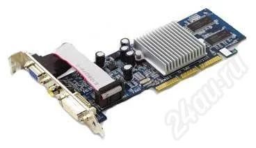 Лот: 671912. Фото: 1. Видеокарта AGP Geforce FX 5200... Видеокарты