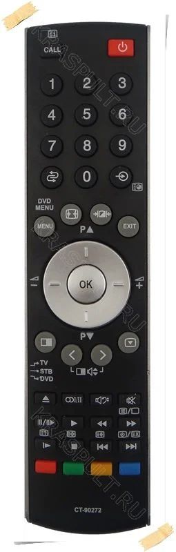 Лот: 15903726. Фото: 1. Пульт TOSHIBA CT-90272. Пульты ДУ