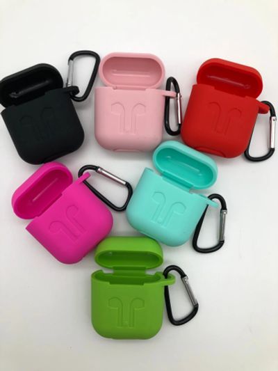 Лот: 15230112. Фото: 1. Чехол AirPods силикон, силикон... Чехлы, бамперы