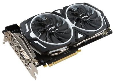 Лот: 13923340. Фото: 1. Видеокарта MSI GeForce GTX 1080... Видеокарты