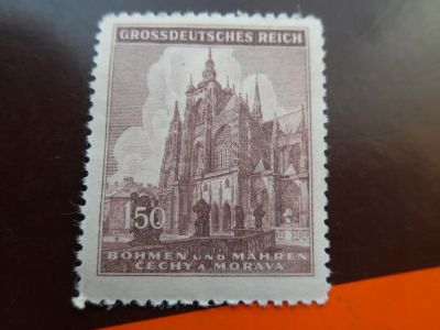 Лот: 15869626. Фото: 1. Германская оккупация Чехословакии... Марки
