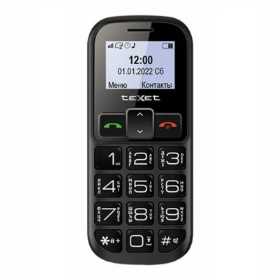 Лот: 24947449. Фото: 1. Сотовый Texet TM-B322 Black/Red... Кнопочные мобильные телефоны