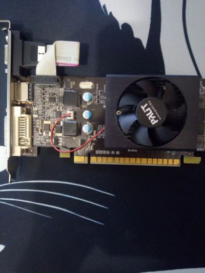 Лот: 25438951. Фото: 1. Видеокарта GT610. 1024 мб. DVI-VGA-HDMI... Видеокарты