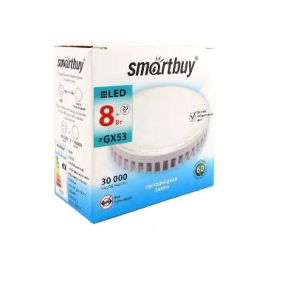 Лот: 8083147. Фото: 1. Лампа светодиодная Smartbuy GX53... Другое освещение