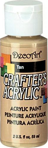 Лот: 5695137. Фото: 1. Акриловая краска Crafter's Светло-коричневый... Декупаж