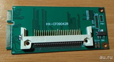 Лот: 18195849. Фото: 1. Адаптер sppcie2 HX-CF090428 для... Шлейфы, кабели, переходники