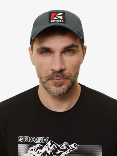 Лот: 24641820. Фото: 1. Бейсболка BASK SUN HAT LOGO, Серый. Другое (спортивная одежда)