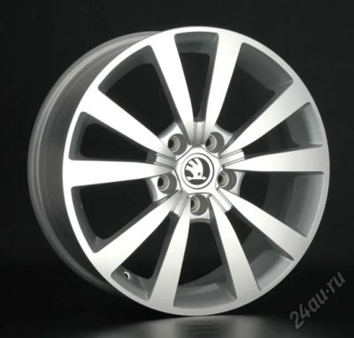 Лот: 5877986. Фото: 1. Литые диски для Skoda 7,0Jx16... Диски