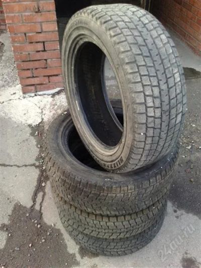 Лот: 1327831. Фото: 1. Зимняя резина R16 205/55 bridgestone... Шины