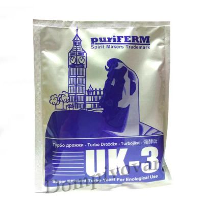 Лот: 15860503. Фото: 1. Турбо Дрожжи Puriferm UK-3, 112... Ингредиенты для приготовления напитков