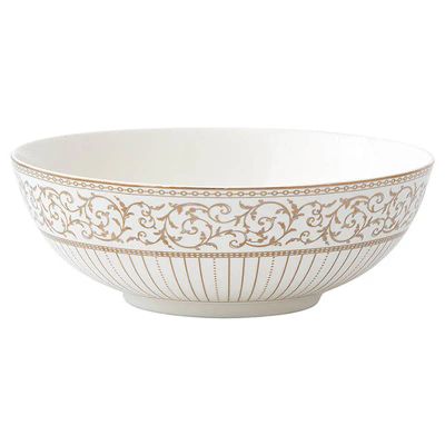 Лот: 25091279. Фото: 1. Салатник Pozzi Milano 1876 Golden... Тарелки, блюда, салатники