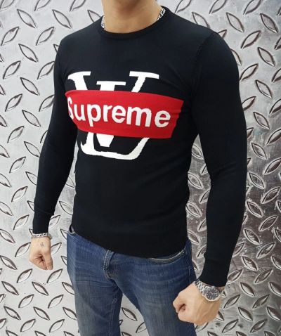 Лот: 12239265. Фото: 1. Кофта Supreme Louis Vuitton мужская... Свитеры, толстовки, худи