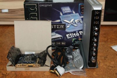 Лот: 3017053. Фото: 1. Creative Sound Blaster X-Fi Elite... Звуковые карты