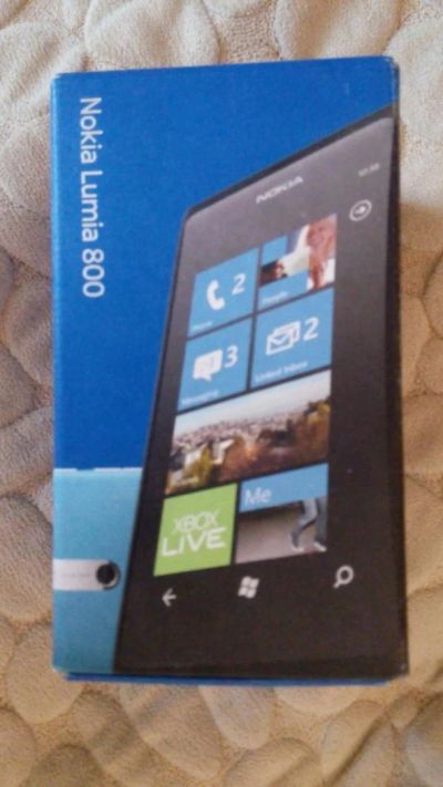 Лот: 5337002. Фото: 1. Смартфон Nokia Lumia 800. Смартфоны