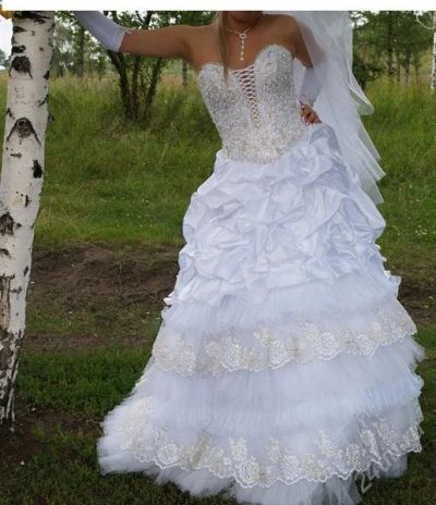 Лот: 737031. Фото: 1. Свадебное платье. Свадебные платья