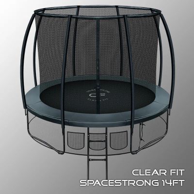 Лот: 15940372. Фото: 1. Батут Clear Fit SpaceStrong 14ft. Детские спортивные комплексы, батуты