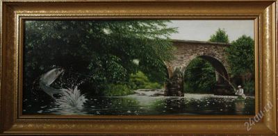 Лот: 1233905. Фото: 1. Картина холст/масло/в раме ТОРГ... Произведения