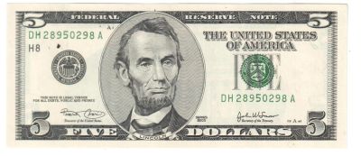 Лот: 2678754. Фото: 1. 5 долларов США. 2003 год.Пресс... Америка