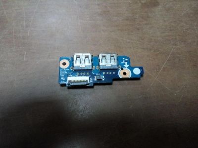Лот: 8610028. Фото: 1. Плата с USB портами для ноутбука... Платы расширения, контроллеры, доп. порты
