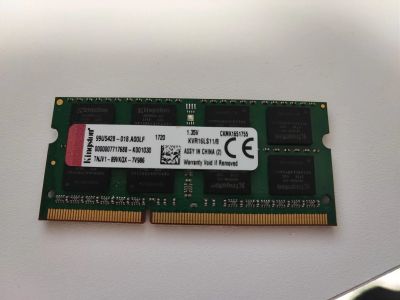 Лот: 20361767. Фото: 1. DDR 3 8gb Kingstone. Оперативная память