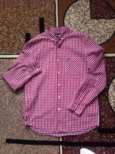 Лот: 11484278. Фото: 1. Lyle and Scott рубашка новая L. Рубашки, водолазки