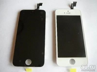Лот: 7714720. Фото: 1. Дисплей iPhone 5S (Модуль) + тачскрин... Дисплеи, дисплейные модули, тачскрины