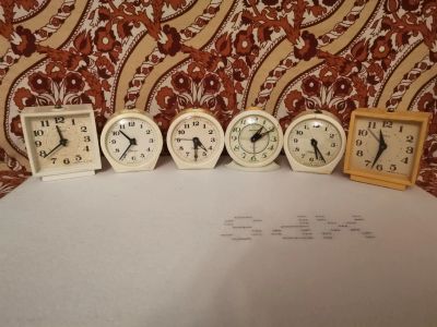 Лот: 20774273. Фото: 1. Будильники Севани рабочие и нет... Запчасти, инструмент для ремонта