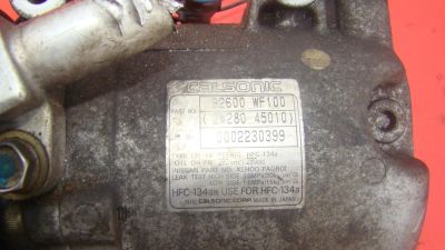 Лот: 4042229. Фото: 1. Насос кондиционера SR20DE Nissan... Двигатель и элементы двигателя