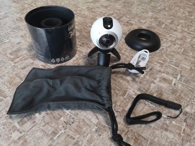 Лот: 17631660. Фото: 1. Панарамная камера Samsung Gear... Экшн камеры